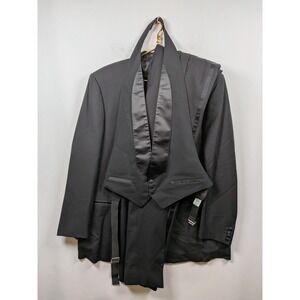 MAUS & HOFFMAN "SOLEMARE" Tuxedo BLAZER / Suit 3 Piece MEN SZ 48 L‎